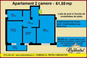 de-vanzare-apartament-2-camere-6155-mp-decomandat-baie-cu-geam-bloc-nou-bucium-visan-14